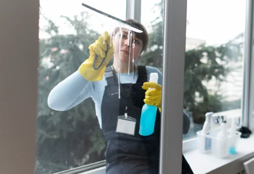 Nettoyage de vitres intérieures et extérieures à Vicq-Exemplet